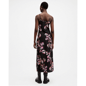 AllSaints Bryony V-Neck Maxi Slip Dress